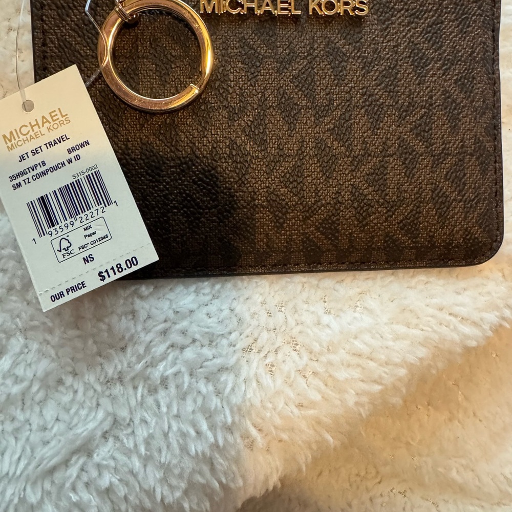 SOLD-MICHAEL Michael Kors Brown Wallet